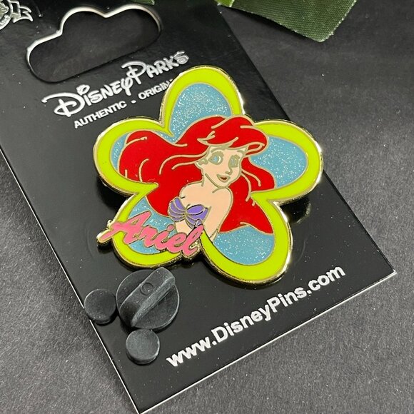 Disney Ariel Princess Trading Pin Little Mermaid Sparkle Lapel Pin Brooch Badge - Picture 2 of 9